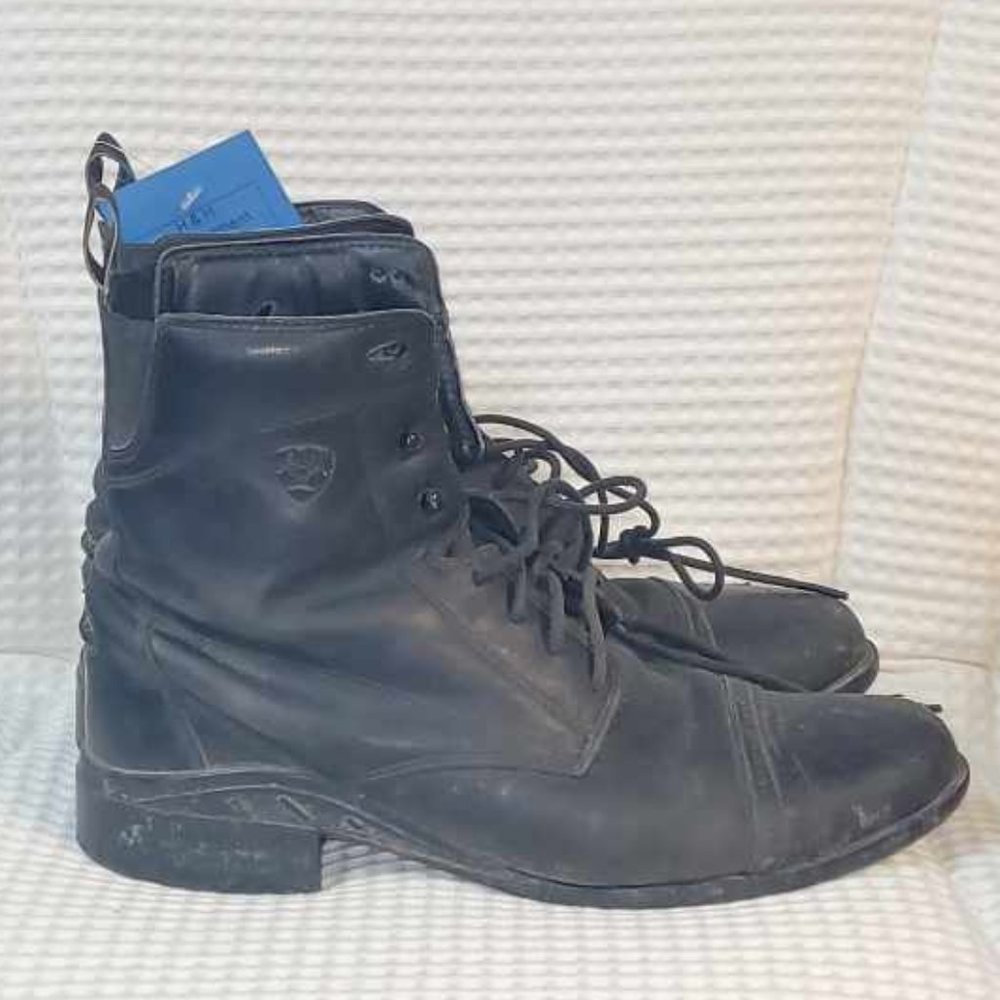 Ariat Heritage Paddock Book Black Lace Ladies 10